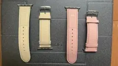 MAISON de SABRE Apple Watch レザーバンド 2色セット