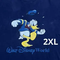 Walt Disney World ドナルドダック Tシャツ 2XL