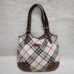 希少 バーバリー ブルーレーベル ショルダー バッグノバチェック