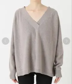 Deuxieme Classe ミドルゲージニット ベージュ