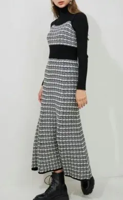 マーキュリーデュオ ニットワンピース