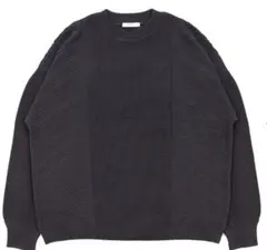 美品】YASHIKI（ヤシキ）コットンニット ネイビー サイズ2 - メルカリ