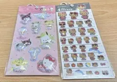 サンリオ　シェイカーシール　日焼けキティ　シール　シール帳　クロミ　値下げ！