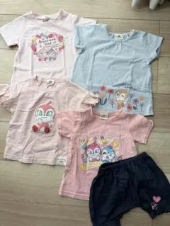 コキンちゃん　ドキンちゃん　半袖Tシャツセット　90