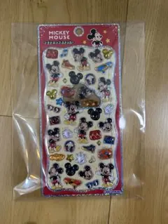 ミッキーマウス プチドロップステッカー