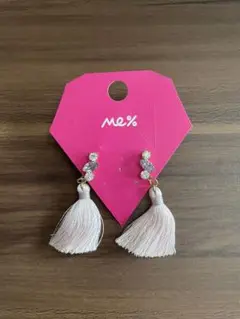 Me% タッセルピアス