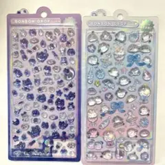 ボンボンドロップシール　クーリア　正規品　シマエナガボンボン　ヨルネコボンボン