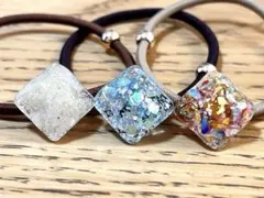 レジンヘアゴム　ハンドメイド　No.1271