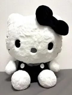 ハローキティ　モノクロドールGJ ぬいぐるみBIG♡