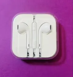 未使用　Apple iPhone 純正 有線イヤホン