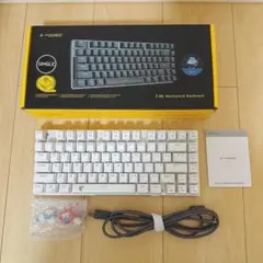 e元素 ゲーミングキーボード 青軸 Z88