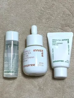 イニスフリー ビタC グリーンティーエンザイム ブライトセラム、クリーム 他