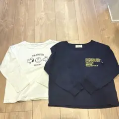 PEANUTS 長袖カットソー 2枚セット