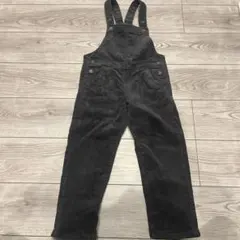 H&M ダークグレー オーバーオール 110cm