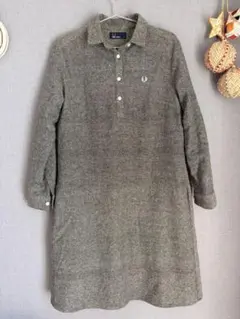 FRED PERRY グレー ワンピース（春・秋・冬）