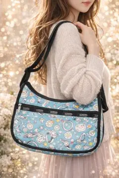 レスポートサック　宝石プリント ショルダーバッグ