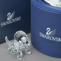 極美品 スワロフスキー お座りビーグル 158418 置物 クリスタル 箱付 犬のサムネイル