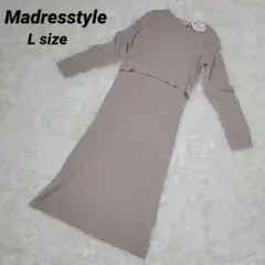 Madresstyle マタニティワンピース 洗える リブ 授乳機能 付きのサムネイル