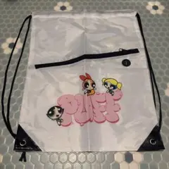 【新品】　パワーパフガールズ ナップザック　ホワイト