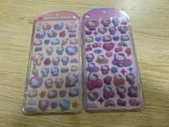 コットンパフィ♡キティちゃん2種セット