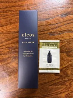 cleo's ブースター ヘアセラム クレオズボーテ100ml/ヘアオイルセット