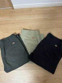 ディキーズ874/3色セット（オリーブ・ベージュ・ブラック）