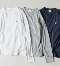 【美品】Champion ベーシック ロングスリーブ Tシャツ チャンピオン