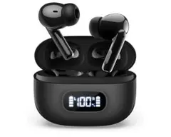 ワイヤレスイヤホン　bluetooth　防水　小型　ノイズキャンセリング　音楽