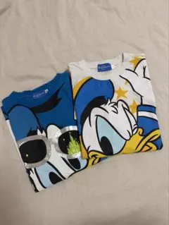ディズニーリゾート ドナルド プリントティシャツ