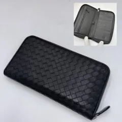 ❣️ボッテガヴェネタ❣️イントレチャート•ラウンドファスナー長財布【極上美品】
