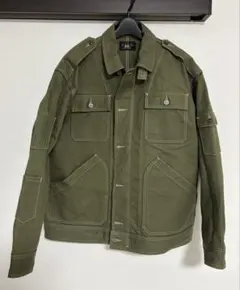 最終値引きRRLニット ヘリンボーン ツイルキャンプシャツ(L) - メルカリ