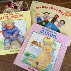 可愛らしい絵本3冊　ヴィンテージ絵本　英語絵本　ジャンジャーナル