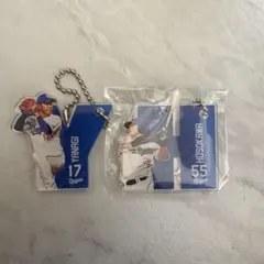 中日ドラゴンズ 柳裕也 細川成也 アクリルキーホルダー