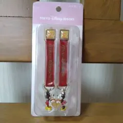 東京ディズニーリゾート　ミッキー&ミニー　ペア　ストラップ　新品未使用