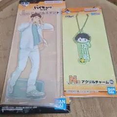 一番くじ ハイキュー!! 頂の景色 及川徹 アクリルスタンド アクリルチャーム