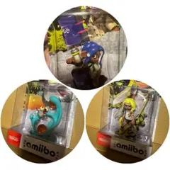 amiibo アミーボ　スプラトゥーン　セット