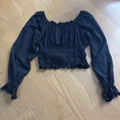 GRL シャーリングショートブラウスのサムネイル