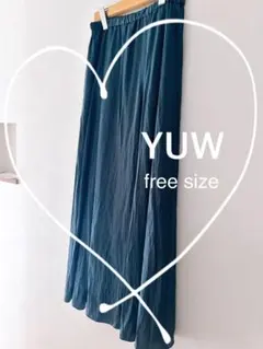 【LOWRYS FARM/YUW】サテンマーメイドロングスカート
