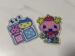 たまごっち　アクリルステッカー　ランダム　ふらわっち　やんぐまめっち