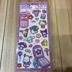 平成はっぴーフォン　ステッカー　サンリオキャラクターズ