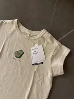 【新品未使用】apres les cours アボカド Tシャツ 90