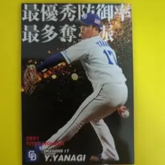 柳裕也 2021年タイトルホルダー 中日ドラゴンズ