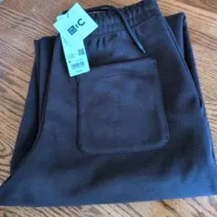 UNIQLO C スウェットワイドパンツ　ワイン M