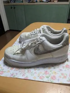 NIKE AIR FORCE 1 スニーカー ホワイト グレー