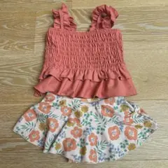 après les cours 女の子用セパレート水着 110サイズ