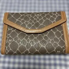 NINA RICCI 二つ折り財布 ブラウン