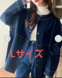 オーバーサイズ デニムジャケット