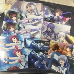 Angel Beats! ヘブンバーンズレッド コラボ 2Lブロマイドなど9点