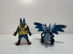 モンコレ メガルカリオ メガリザードンX （キラキラVer.)