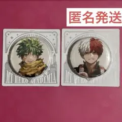 僕のヒーローアカデミア 缶バッジ　緑谷出久　轟焦凍 JCS ヒロアカ